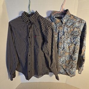 Cinch and Cody James Boy's Western Shirts size L/XL